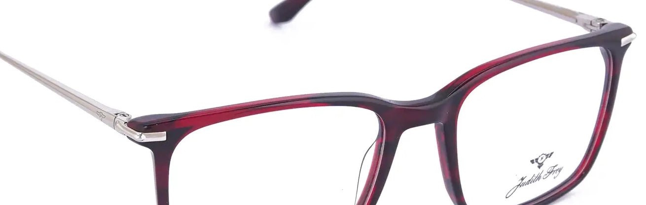 JF9659 - C9 - Handmade Bio Acetate - Burgundy Wine - glassesbyahana.com