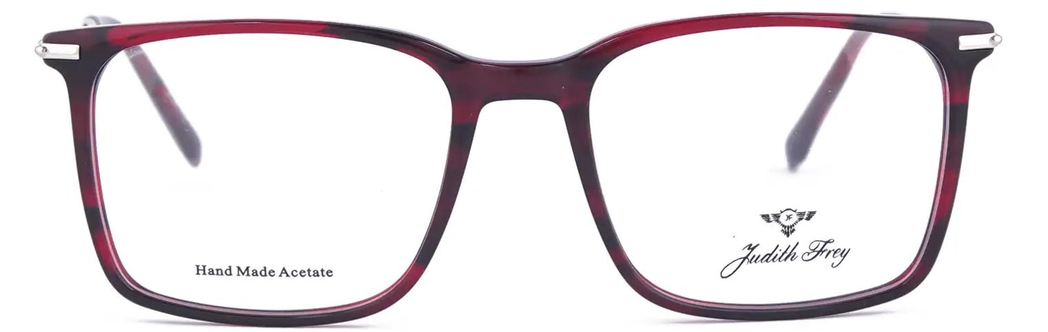 JF9659 - C9 - Handmade Bio Acetate - Burgundy Wine - glassesbyahana.com