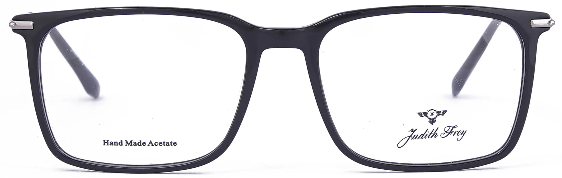 JF9660 - C1 - Handmade Bio Acetate - Midnight Black - glassesbyahana.com