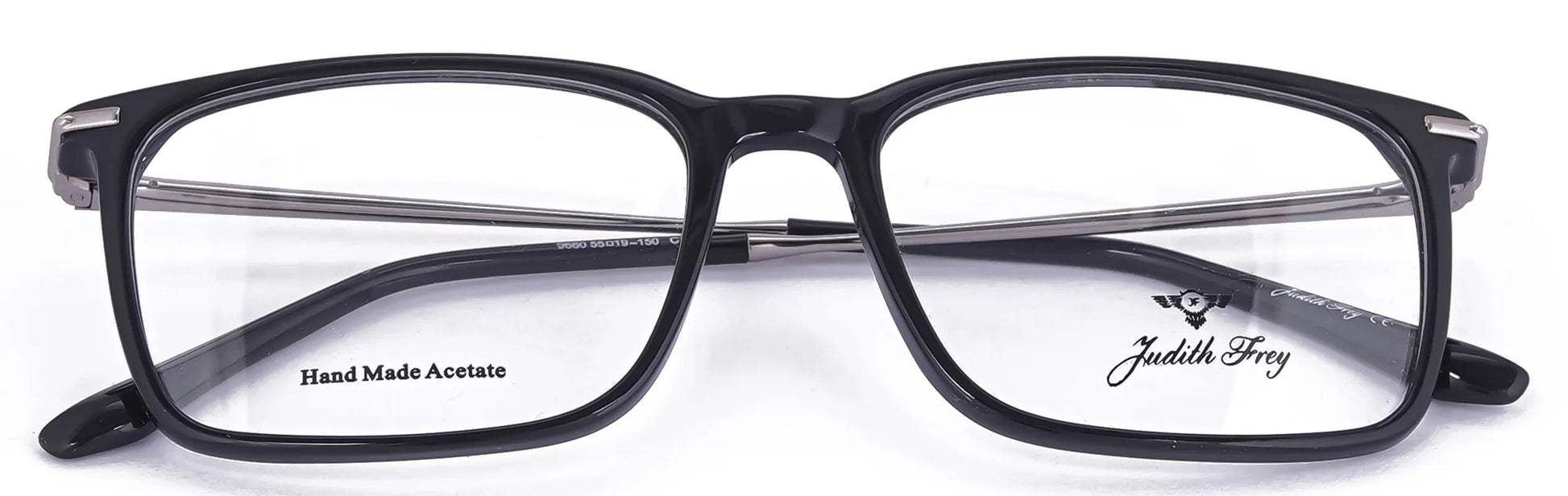 JF9660 - C1 - Handmade Bio Acetate - Midnight Black - glassesbyahana.com