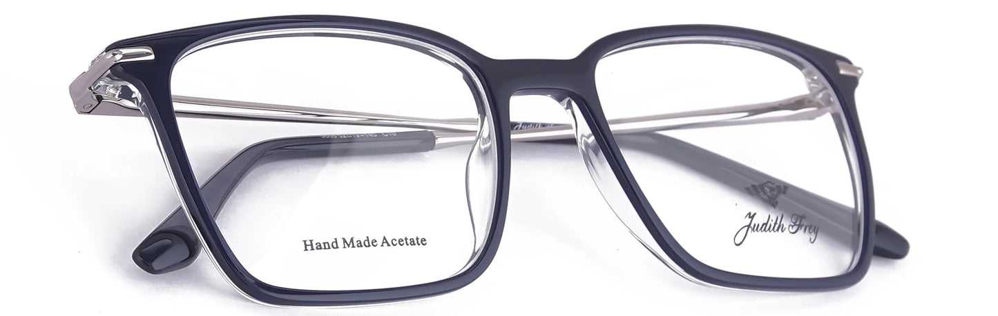JF9660 - C10 - Handmade Bio Acetate - Glacier Blue - glassesbyahana.com