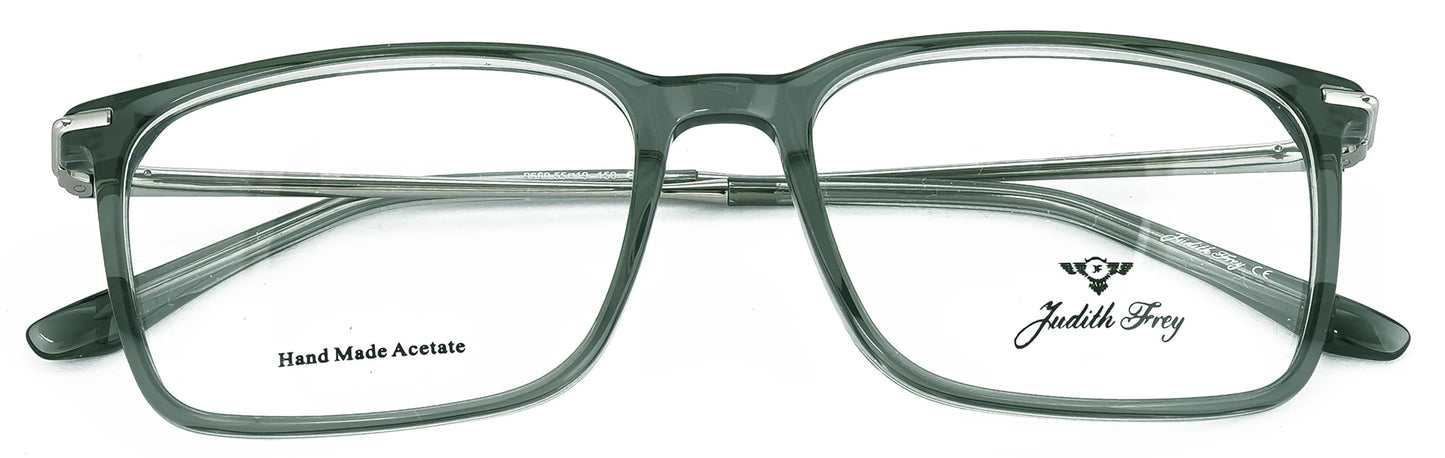 JF9660 - C2 - Handmade Bio Acetate - Slate Grey - glassesbyahana.com