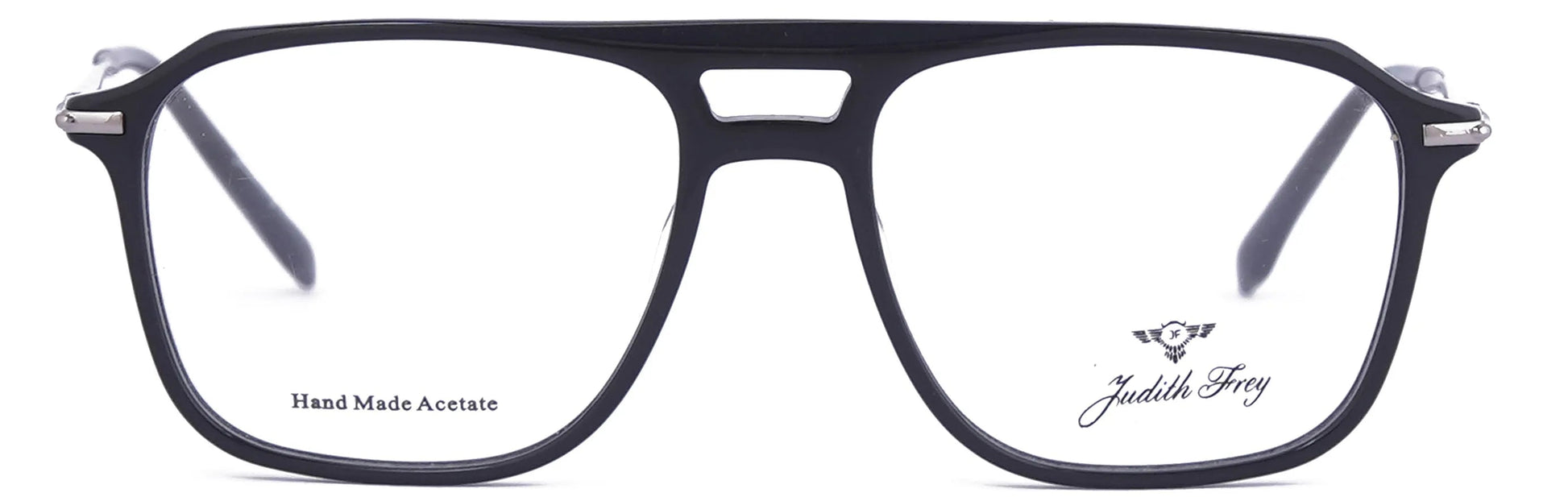 JF9667 - C1 - Handmade Bio Acetate - Midnight Black - glassesbyahana.com