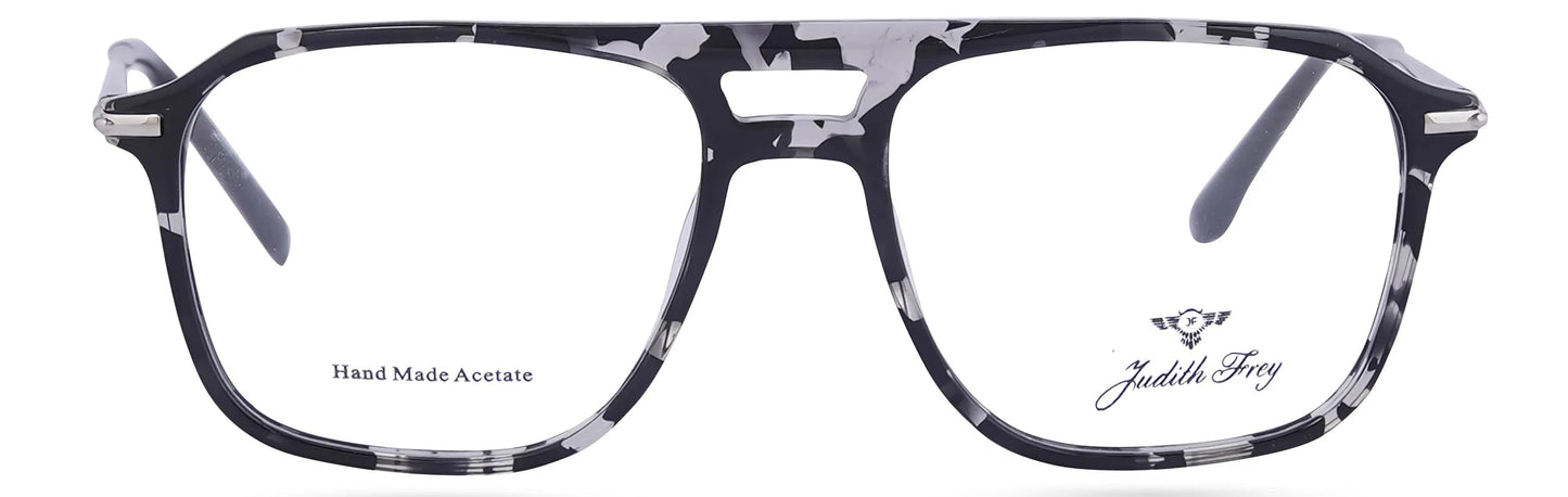 JF9667 - C4 - Handmade Bio Acetate - Midnight Black - glassesbyahana.com