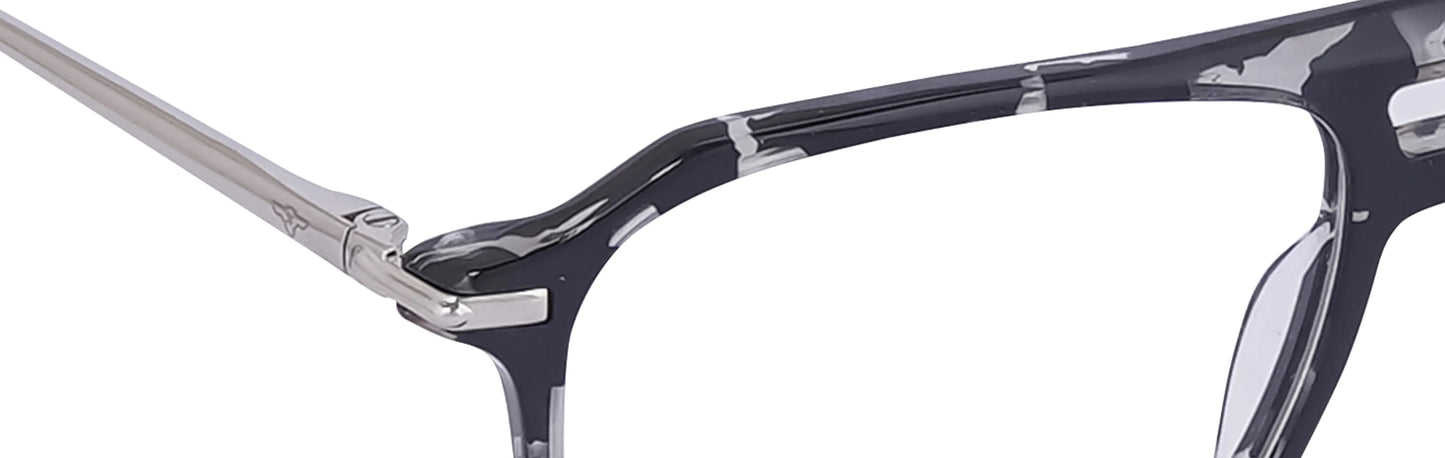 JF9667 - C4 - Handmade Bio Acetate - Midnight Black - glassesbyahana.com