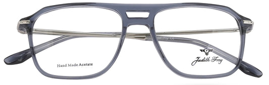 JF9667 - C6 - Handmade Bio Acetate - Glacier Blue - glassesbyahana.com