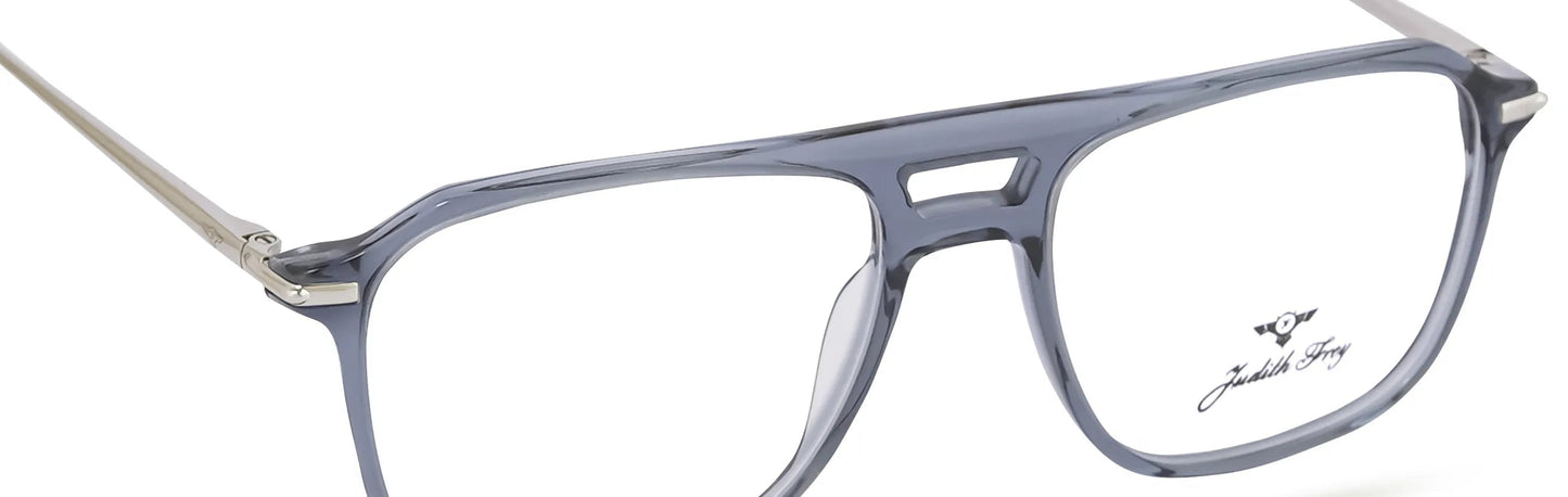 JF9667 - C6 - Handmade Bio Acetate - Glacier Blue - glassesbyahana.com