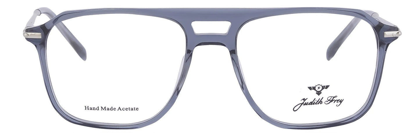 JF9667 - C6 - Handmade Bio Acetate - Glacier Blue - glassesbyahana.com