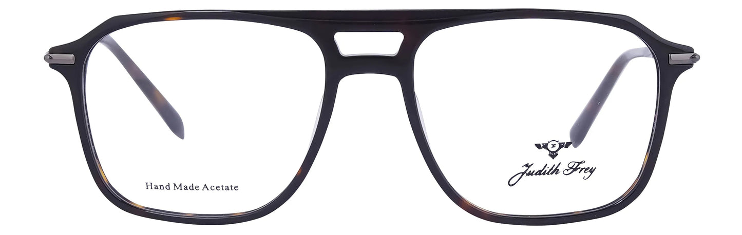 JF9667 - C8 - Handmade Bio Acetate - Havana Brown - glassesbyahana.com