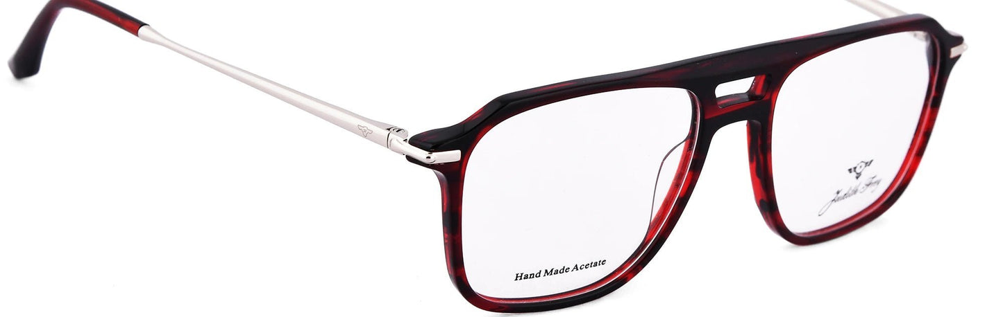 JF9667 - C9 - Handmade Bio Acetate - Burgundy Wine - glassesbyahana.com
