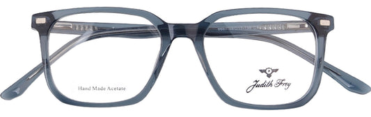 JF9687 - C7 - Handmade Bio Acetate - Clipon - Glacier Blue - glassesbyahana.com