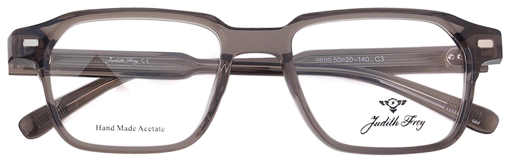 JF9699-C3-Handmade Acetate-Clipon-State Grey