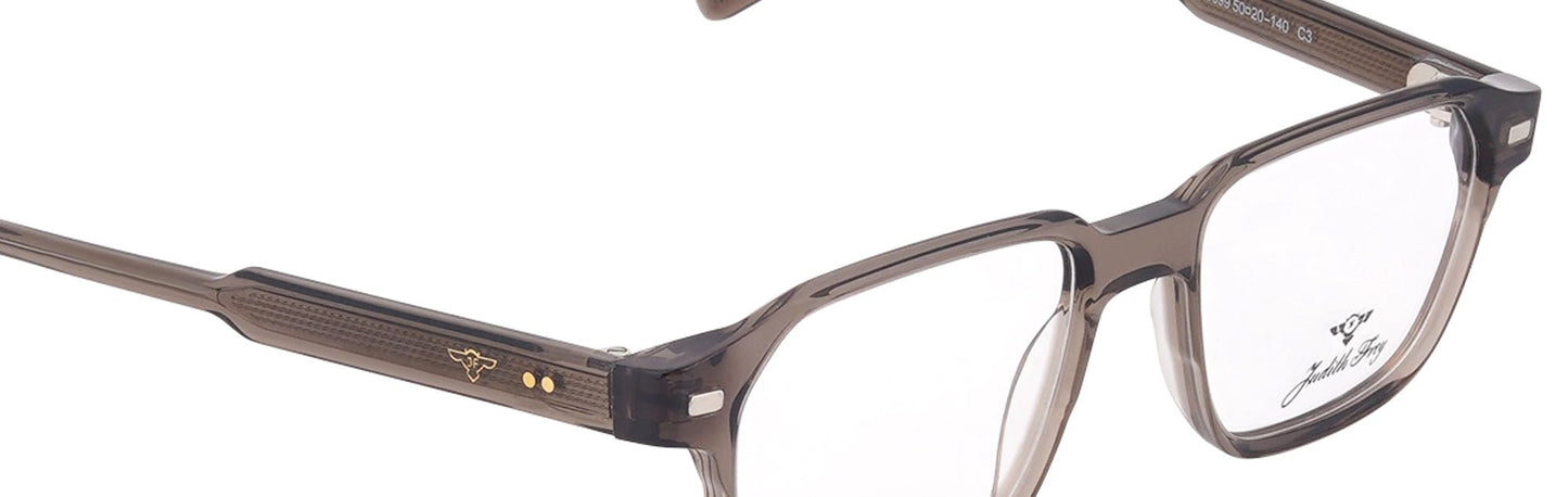 JF9699 - C3 - Handmade Bio Acetate - Clipon - State Grey - glassesbyahana.com