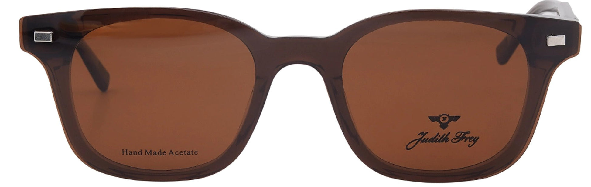 JF9704 - C3 - Handmade Bio Acetate - Clipon - Slate Grey - glassesbyahana.com