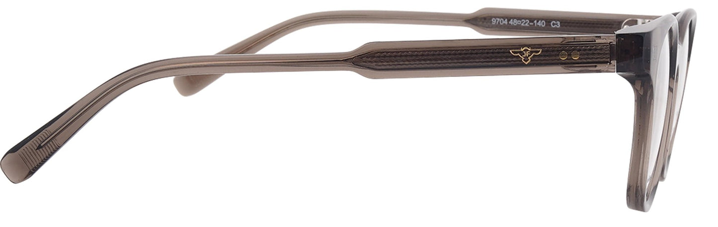 JF9704 - C3 - Handmade Bio Acetate - Clipon - Slate Grey - glassesbyahana.com