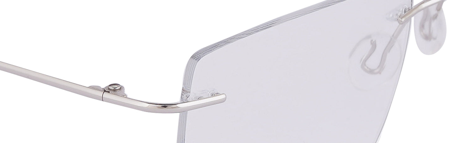 JFSD001 - C1 - Titanium - Polished Silver - glassesbyahana.com