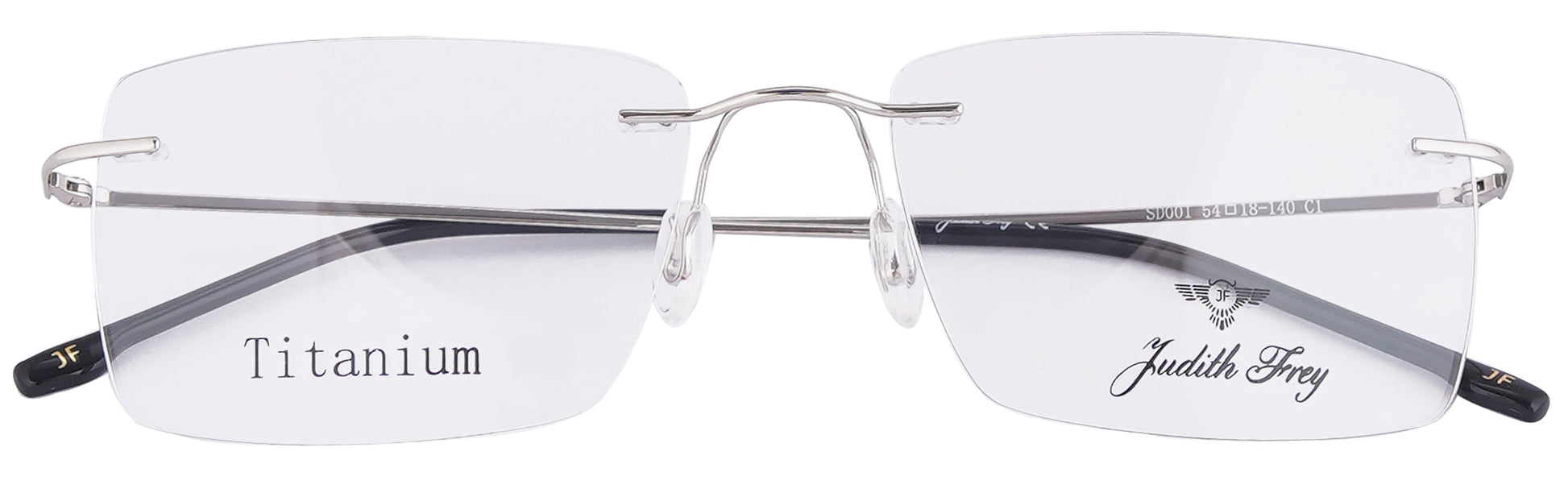 JFSD001 - C1 - Titanium - Polished Silver - glassesbyahana.com