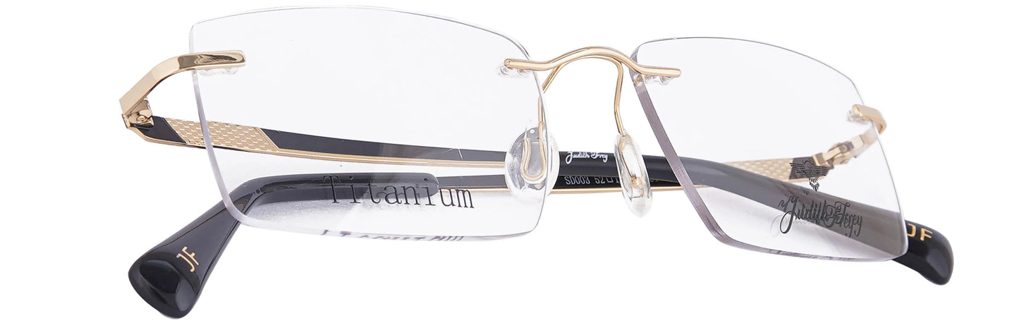 JFSD003 - C1 - Titanium - Golden - glassesbyahana.com