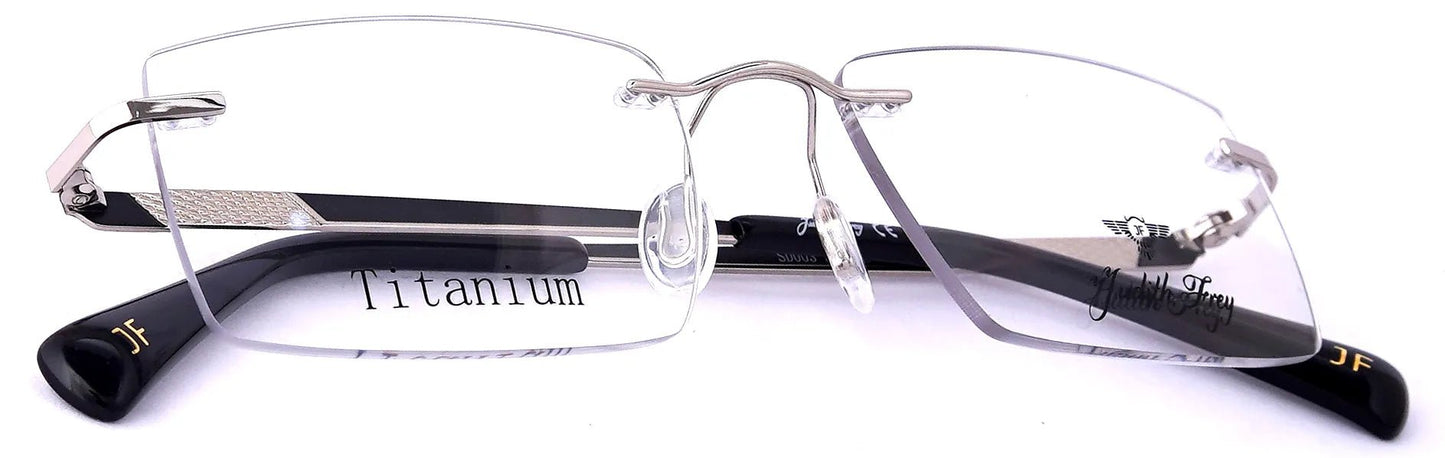 JFSD003 - C2 - Titanium - Polished Silver - glassesbyahana.com