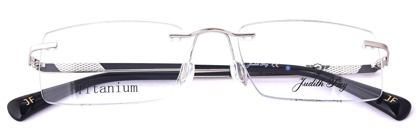 JFSD003 - C2 - Titanium - Polished Silver - glassesbyahana.com