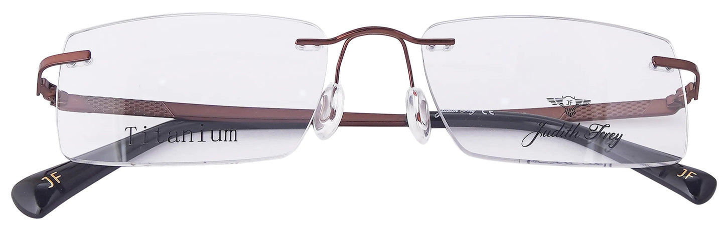 JFSD003 - C3 - Metal Alloy - Brown - glassesbyahana.com