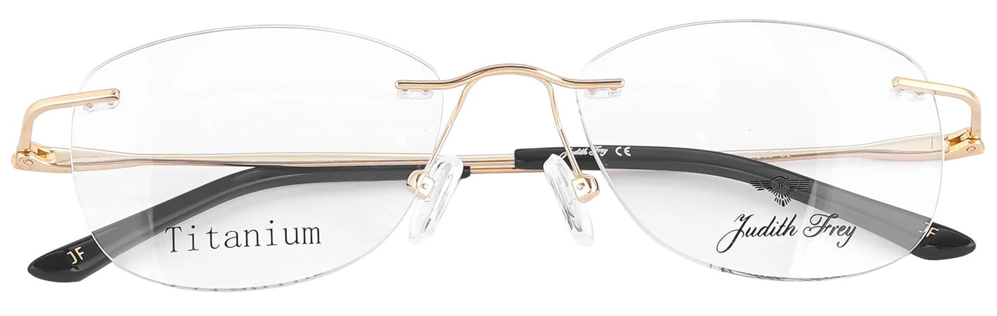 JFSD004 - C1 - Titanium - Antique Gold - glassesbyahana.com