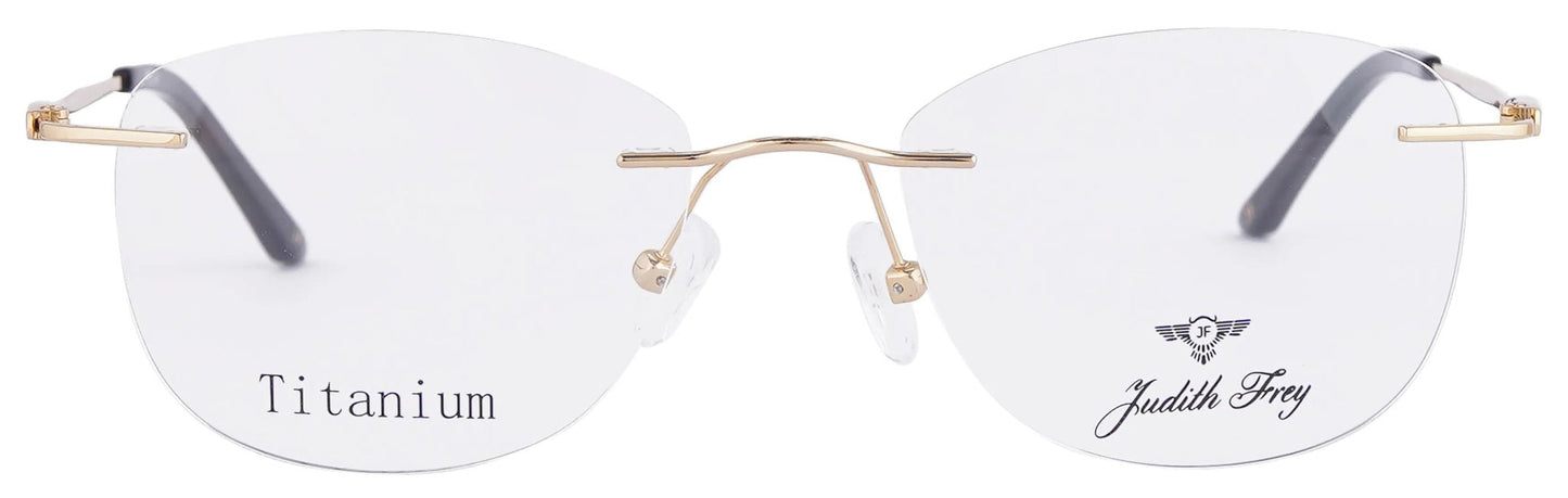 JFSD004 - C1 - Titanium - Antique Gold - glassesbyahana.com