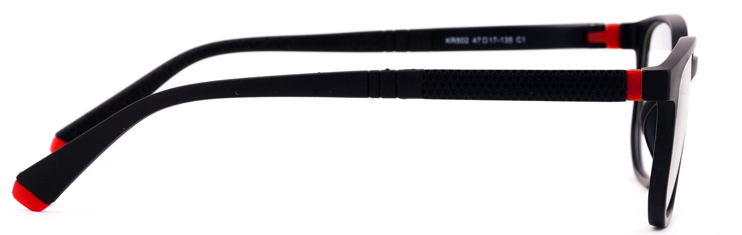 KA502-C1-Handmade Mix Material-Midnight Black - glassesbyahana.com