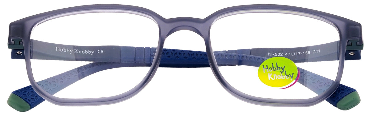 KA502-C11-Handmade Mix Material-Slate Grey - glassesbyahana.com