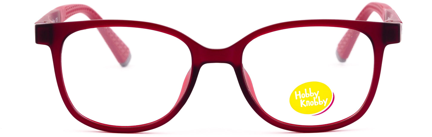 KA508-C5-Handmade Mix Material-Ruby Red - glassesbyahana.com