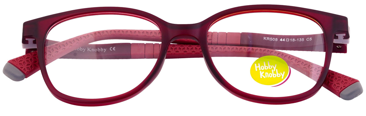 KA508-C5-Handmade Mix Material-Ruby Red - glassesbyahana.com