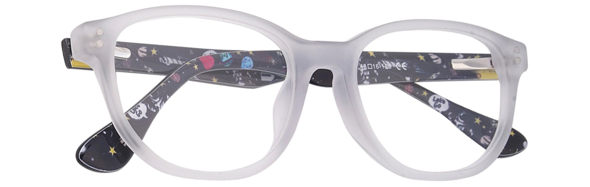 KA8002 - C1 - Handmade Bio Acetate - Pearl White - glassesbyahana.com