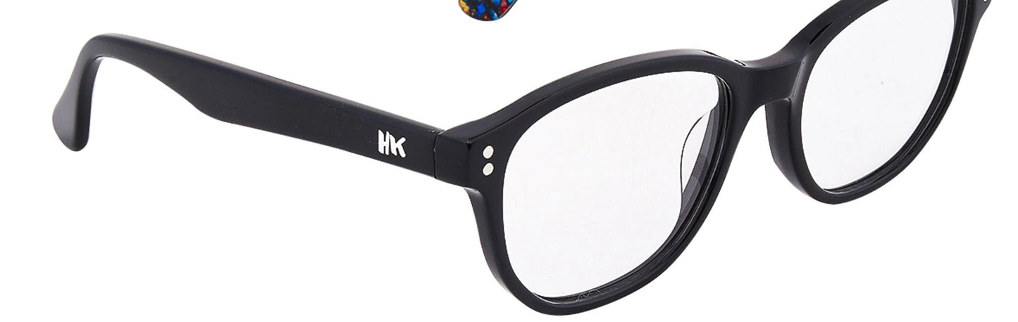 KA8002 - C3 - Handmade Bio Acetate - Midnight Black - glassesbyahana.com