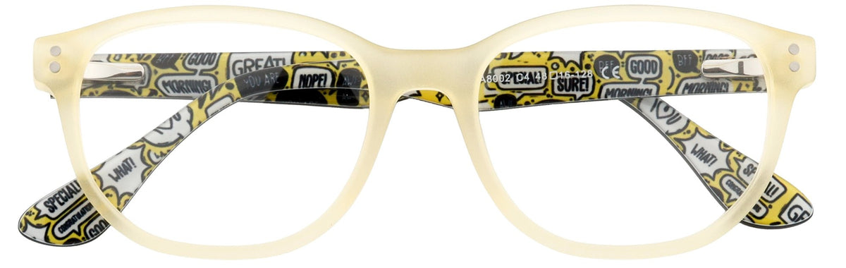 KA8002-C4-Handmade Bio Acetate-Yellow - glassesbyahana.com