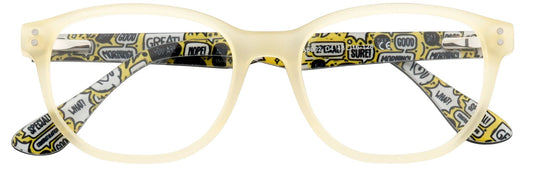 KA8002-C4-Handmade Bio Acetate-Yellow - glassesbyahana.com