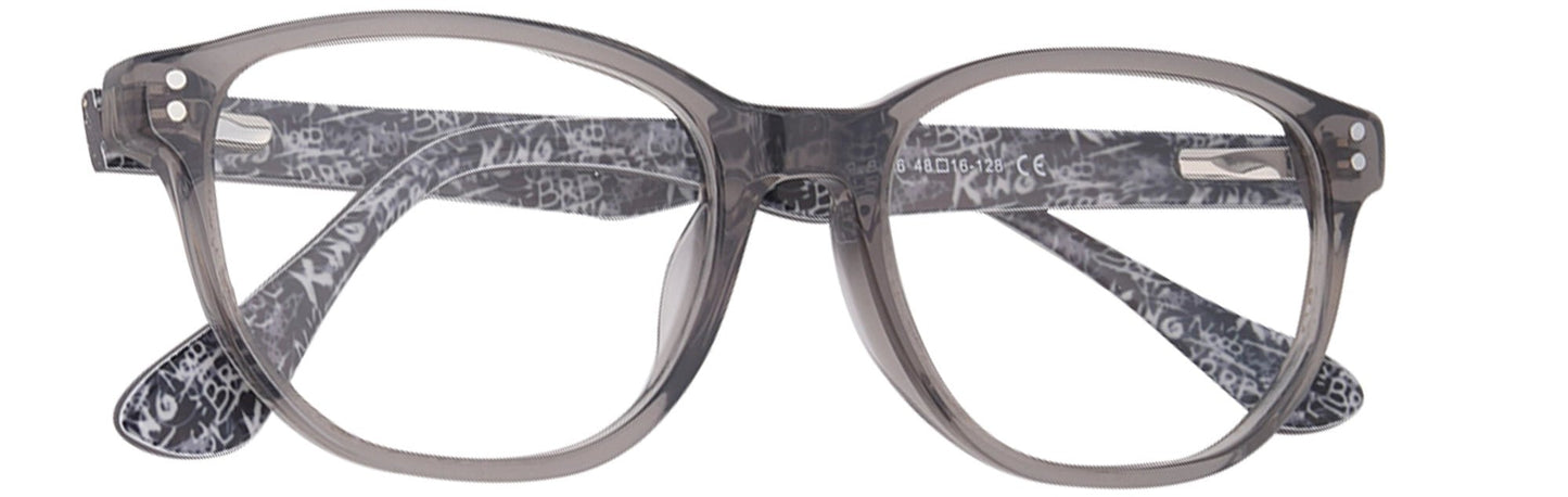 KA8002 - C6 - Handmade Bio Acetate - Slate Grey - glassesbyahana.com