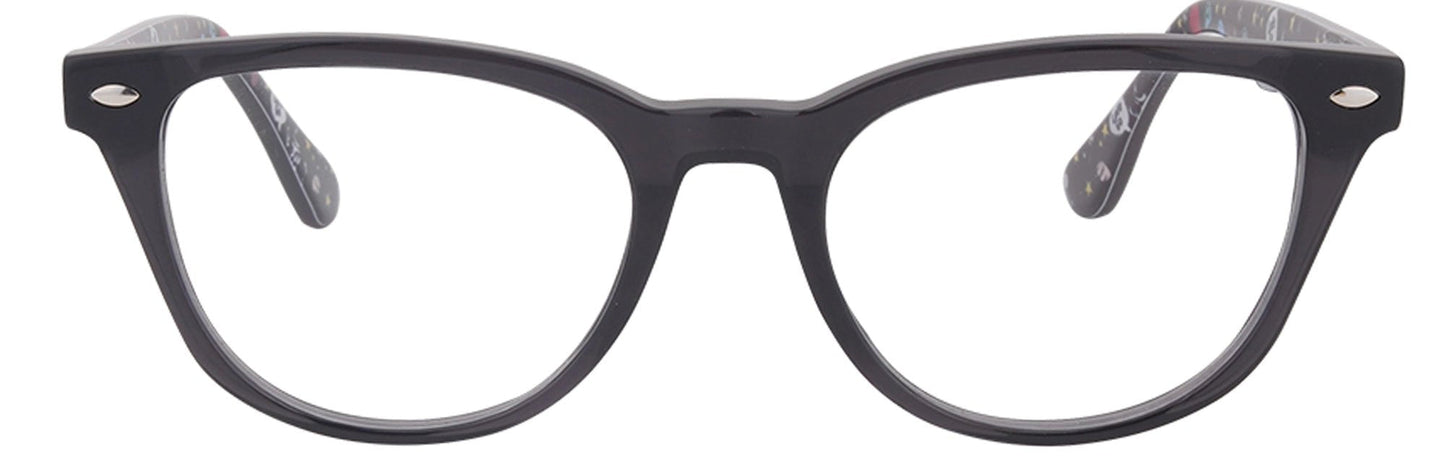 KA8005 - C1 - Handmade Bio Acetate - Midnight Black - glassesbyahana.com