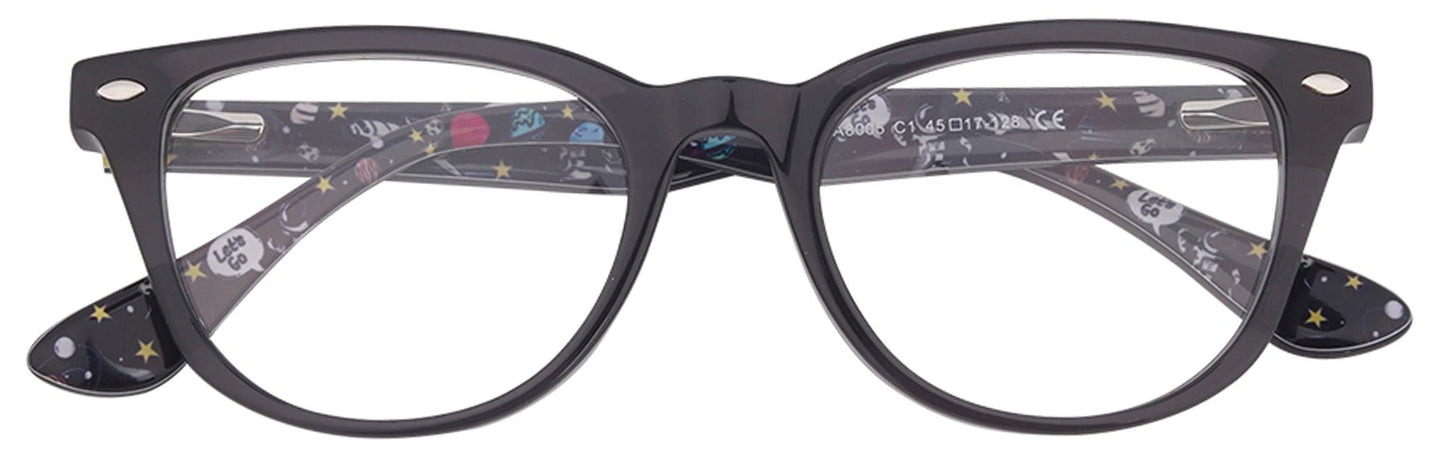 KA8005 - C1 - Handmade Bio Acetate - Midnight Black - glassesbyahana.com