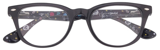 KA8005 - C1 - Handmade Bio Acetate - Midnight Black - glassesbyahana.com