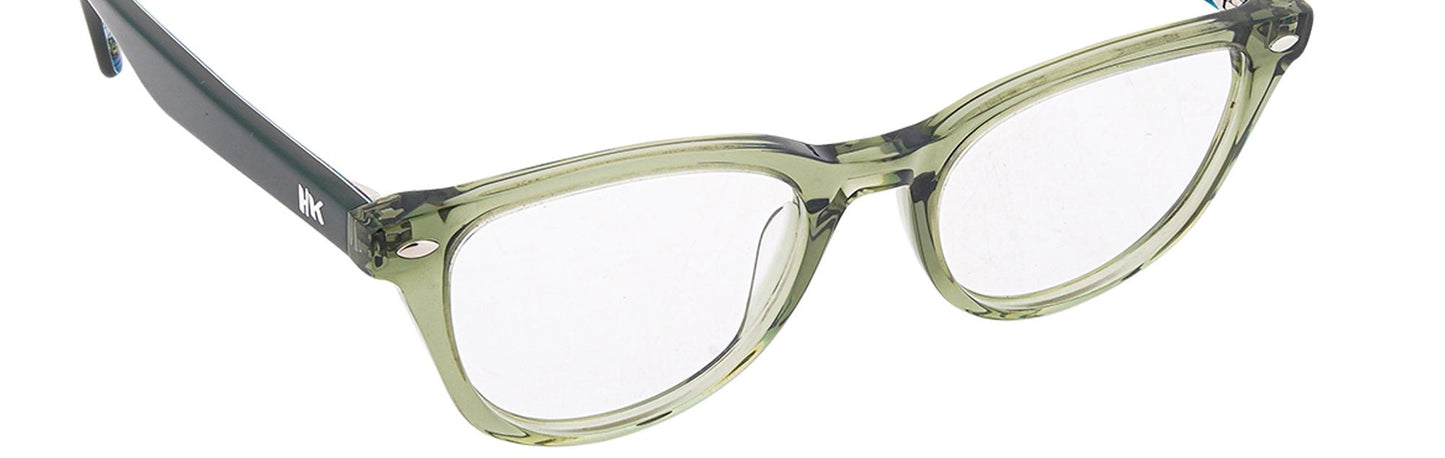 KA8005 - C2 - Handmade Bio Acetate - Forest Green - glassesbyahana.com