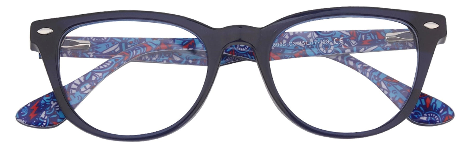 KA8005 - C3 - Handmade Bio Acetate - Midnight Black - glassesbyahana.com