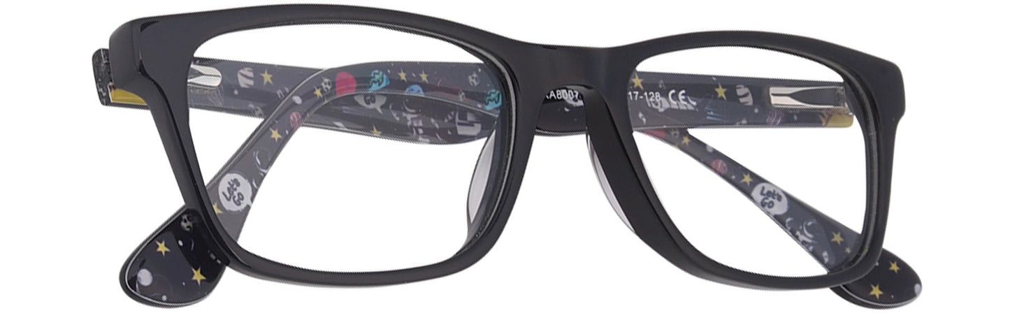 KA8007 - C1 - Handmade Bio Acetate - Midnight Black - glassesbyahana.com