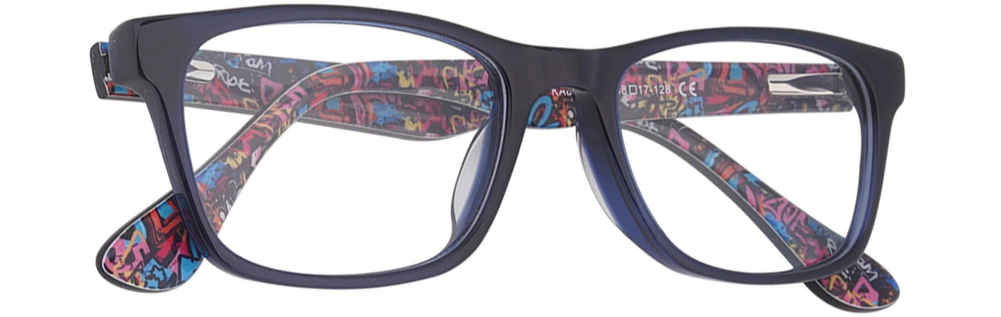 KA8007 - C4 - Handmade Bio Acetate - Midnight Black - glassesbyahana.com