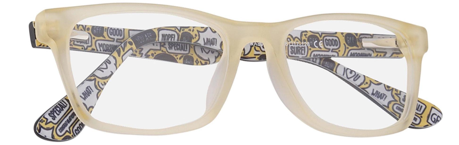 KA8007 - C5 - Handmade Bio Acetate - Amber Honey - glassesbyahana.com