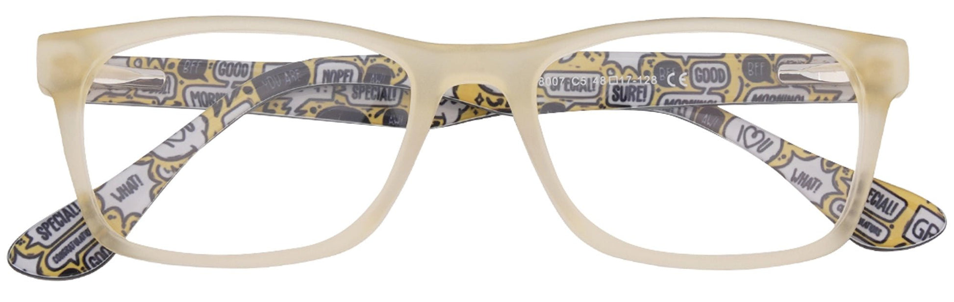 KA8007 - C5 - Handmade Bio Acetate - Amber Honey - glassesbyahana.com