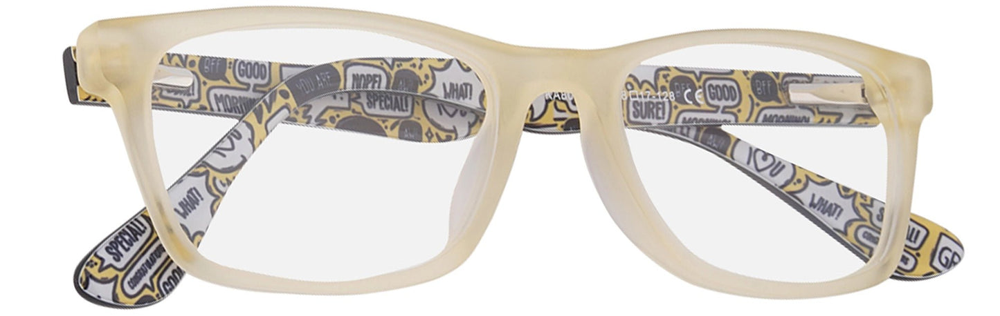 KA8007 - C5 - Handmade Bio Acetate - Amber Honey - glassesbyahana.com