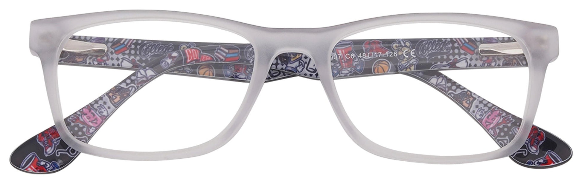 KA8007 - C6 - Handmade Bio Acetate - Pearl White - glassesbyahana.com