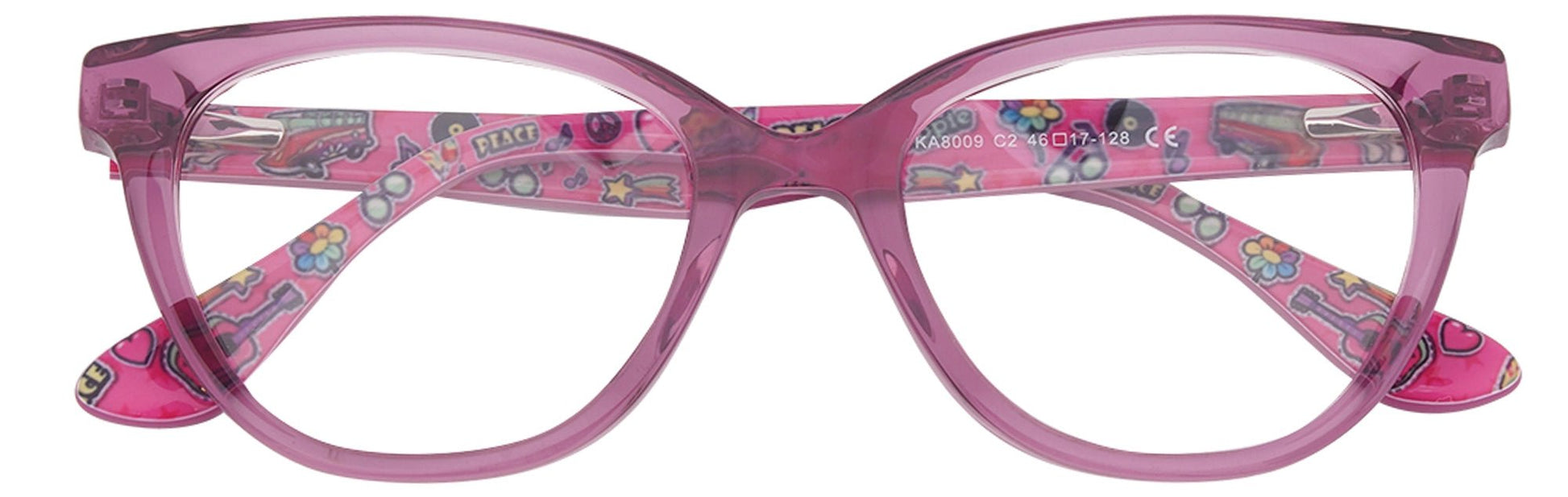 KA8009 - C2 - Handmade Bio Acetate - Blush Pink - glassesbyahana.com