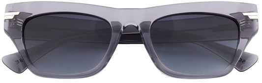 ST1635-C4-Handmade Bio Acetate-Smoke Grey - glassesbyahana.com
