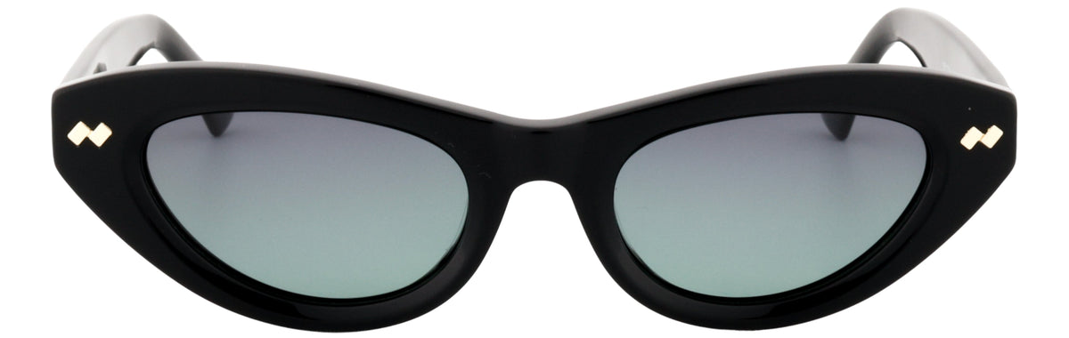 ST1636-C1-Handmade Bio Acetate-Midnight Black - glassesbyahana.com
